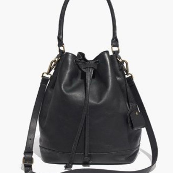 Madewell Handbags - Madewell | Lafayette Leather Bucket Bag